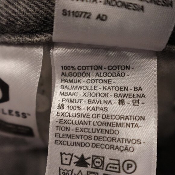 Levi's Jeans Low Pro Straight women's 29 grey denim red tab NEW NWT 90's retro - Picture 13 of 13